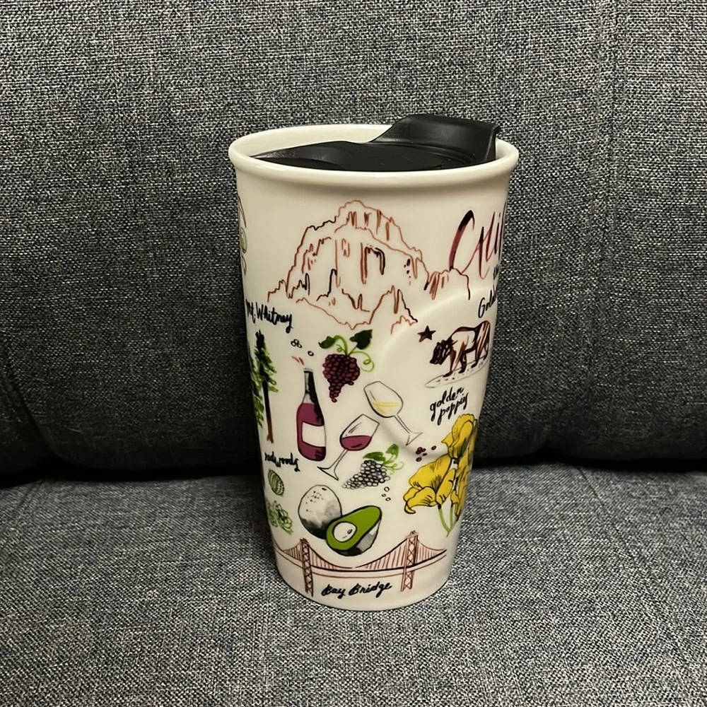 Starbucks 2016 California Collectors 10oz Ceramic Tumbler